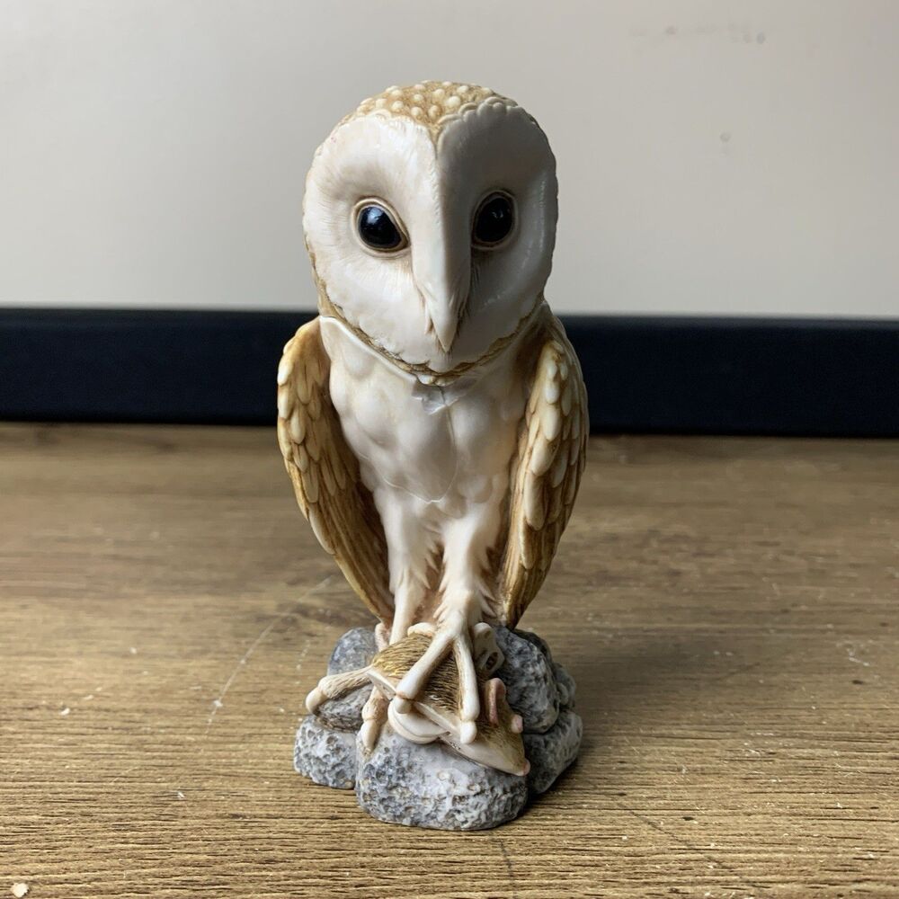 Harmony Kingdom Owl Softly Softly Trinket Box